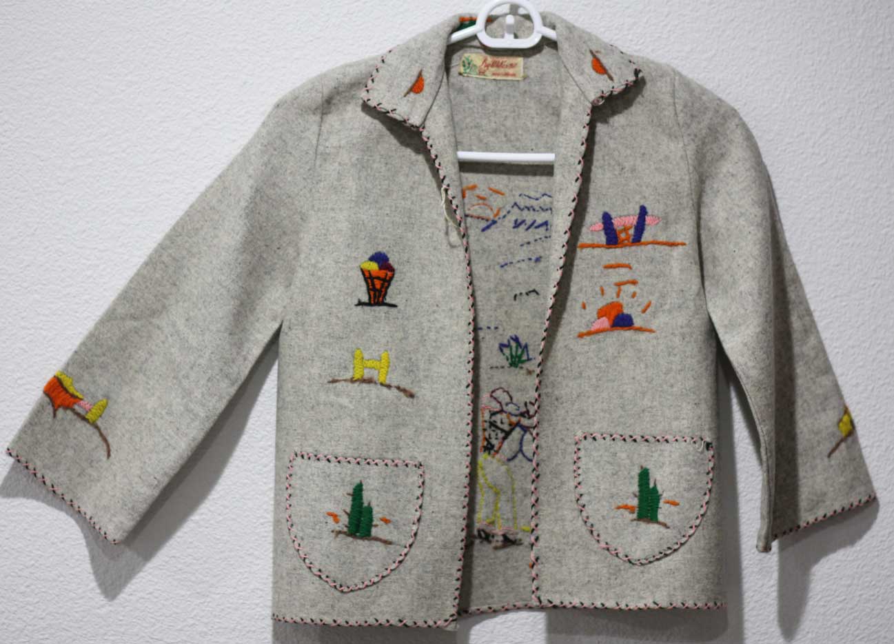 Vintage Mexican Wool Tourist Jacket - Corvallis Multicultural Literacy ...